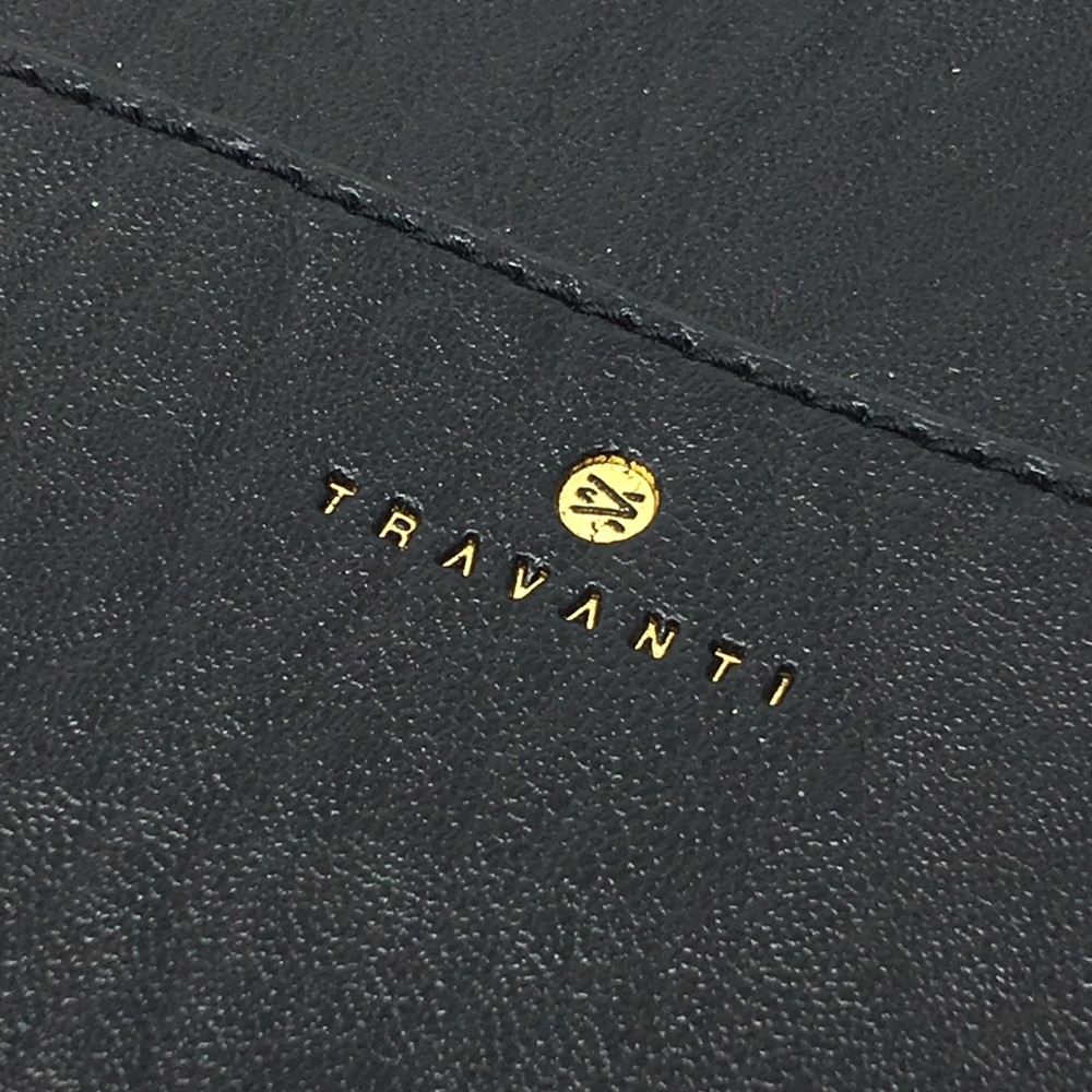 TRAVANTI Black & Blue Pouch Bag - Travel